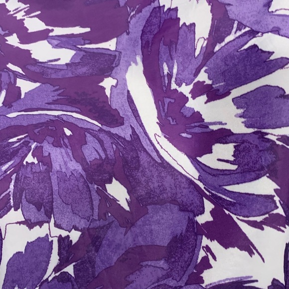 Catherines Purple Trench Coat with Classic Design - Picture 4 of 5